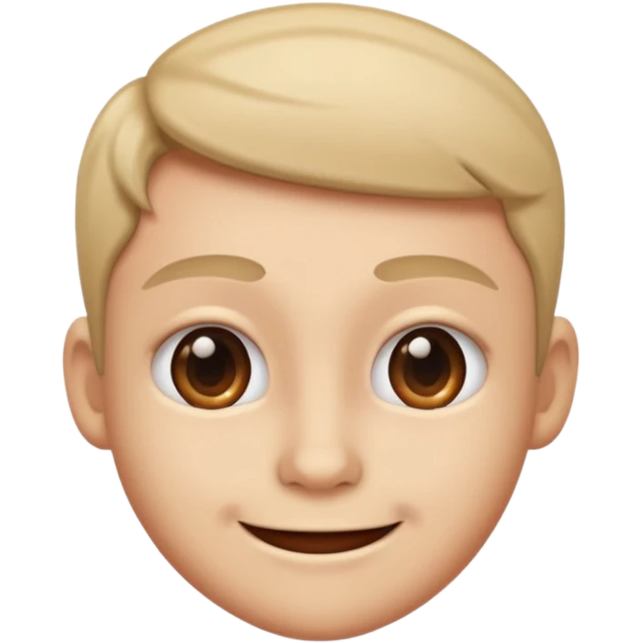Cheeky but innocent smirk emoji