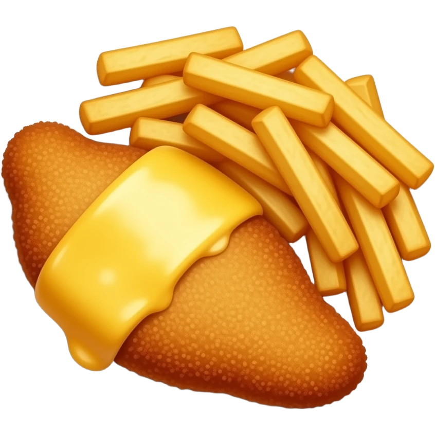 Corbon bleu mit Pommes emoji