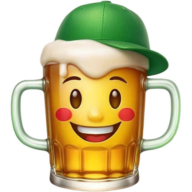 Cinematic Realistic Heineken Pop Culture Emoji, showcasing an iconic beer moment rendered with crisp textures and vibrant, energetic lighting. emoji