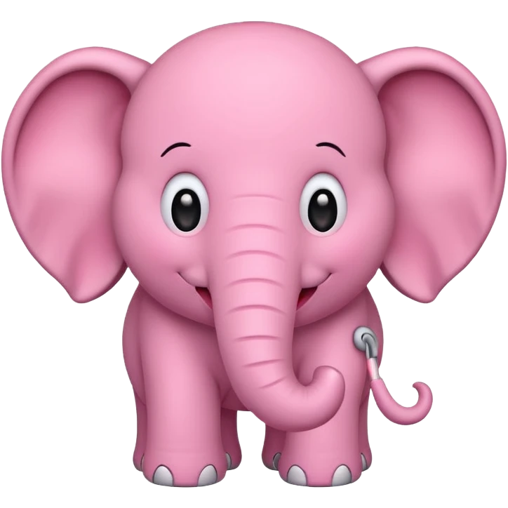 make a pink elephant emoji emoji