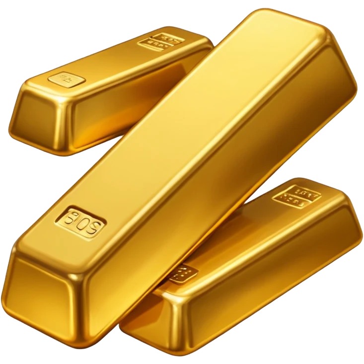 5 gold bar emoji