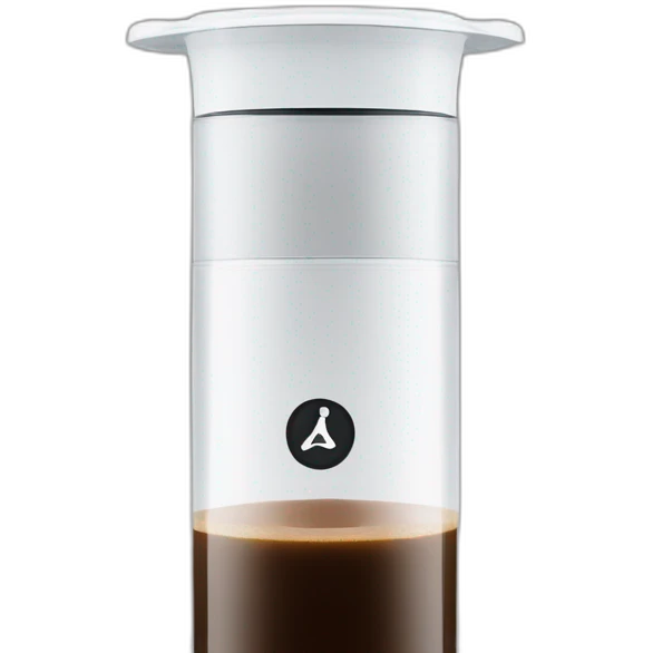 Aeropress with nike logo on it emoji