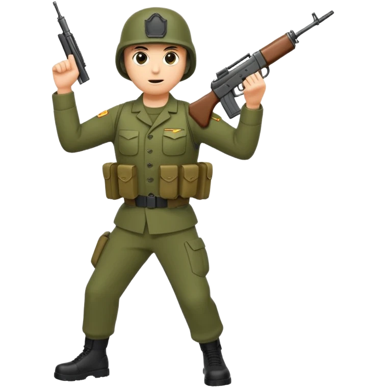 military  emoji