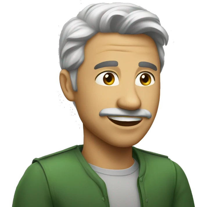 Зелёный дельфин emoji