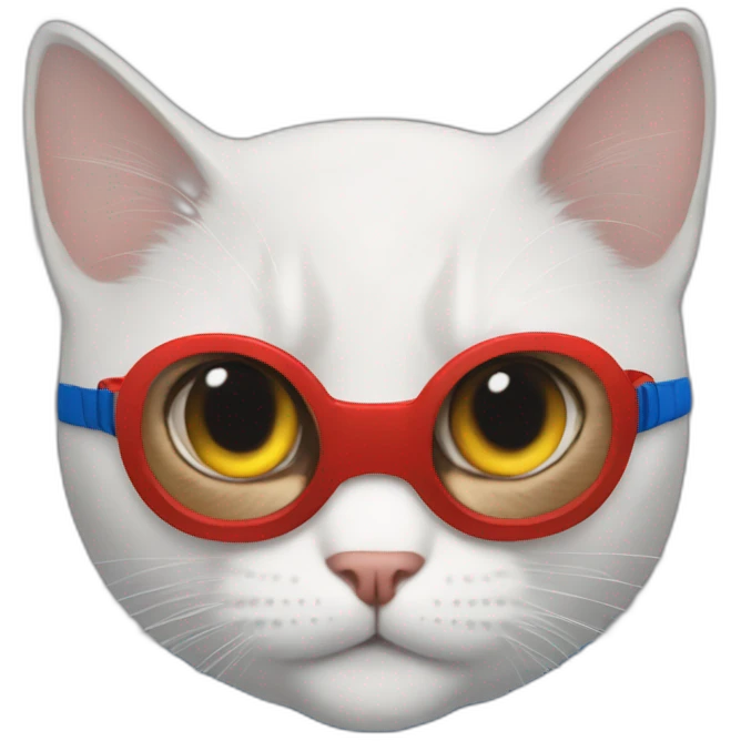 Gato superman emoji
