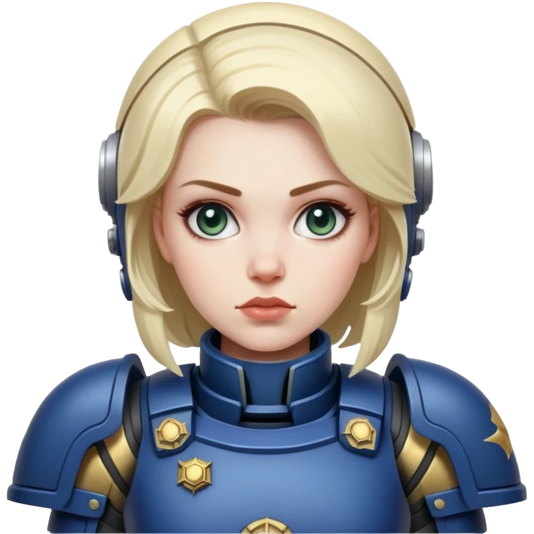 woman space marine curiosity emoji