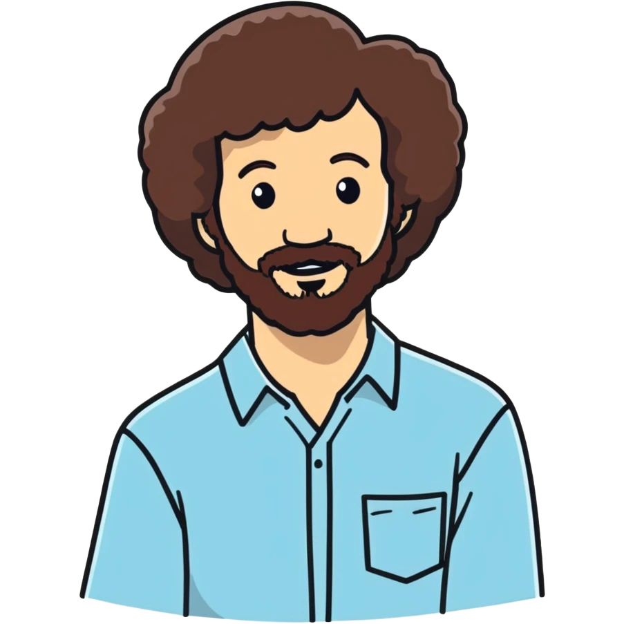 bob ross emoji