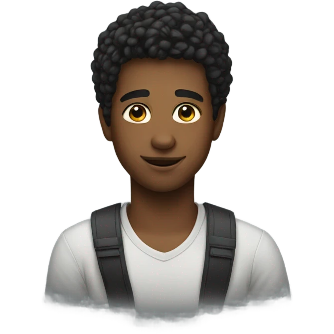 portrait of a young man emoji