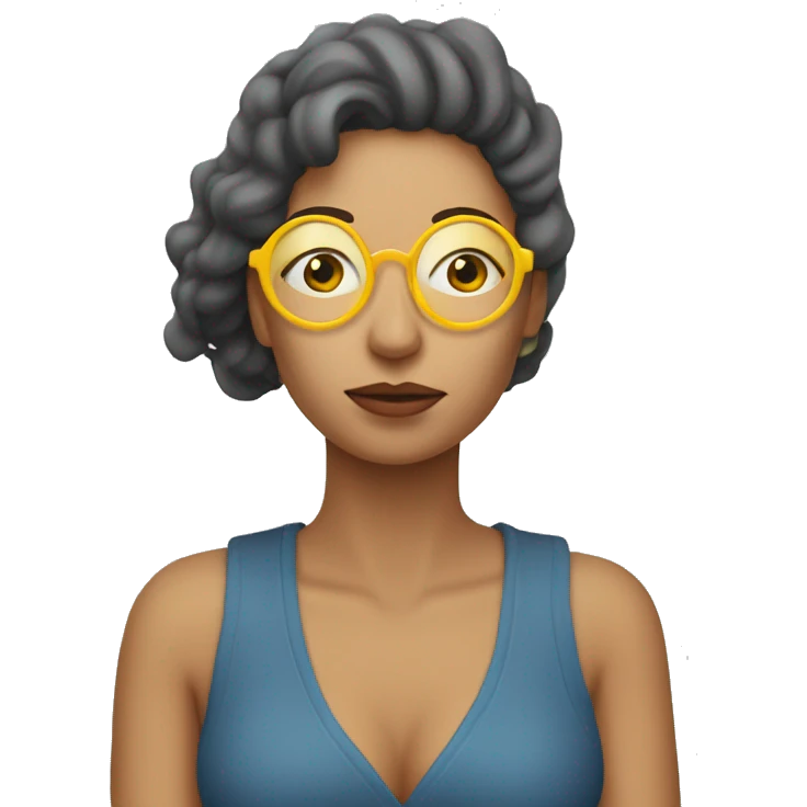 Mujer soplando vapor por la boca emoji