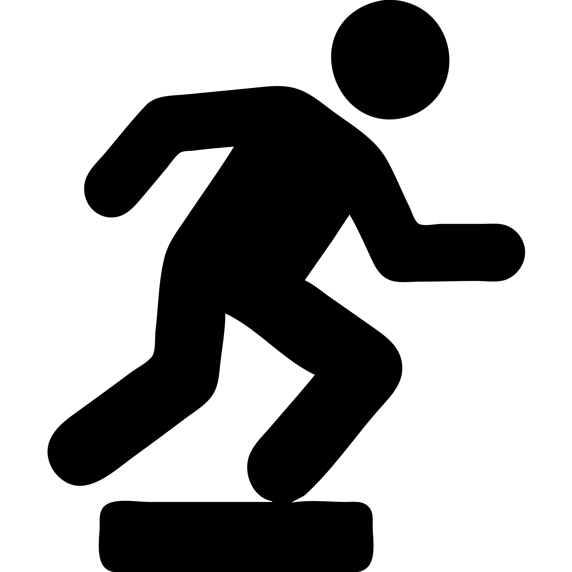 A parkour emoji