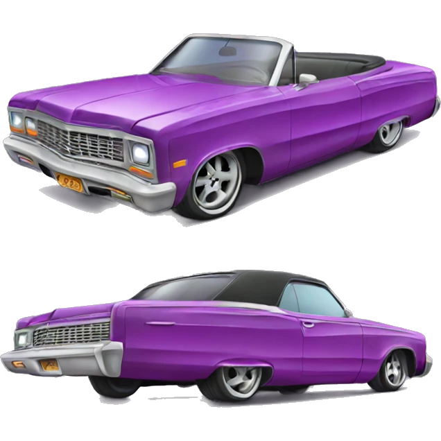 Lowrider car emoji