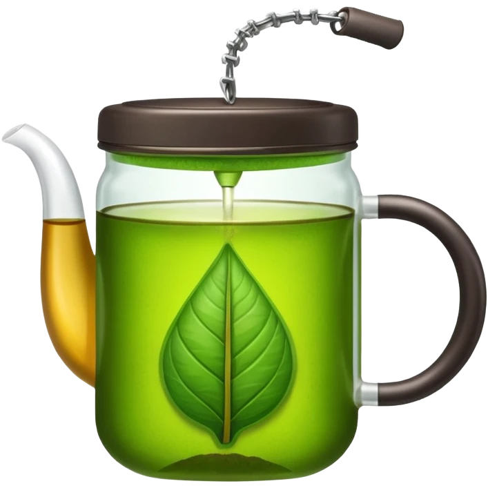 energy tea with a zipper emoji