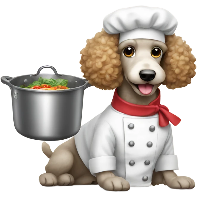 Poodle Chef emoji
