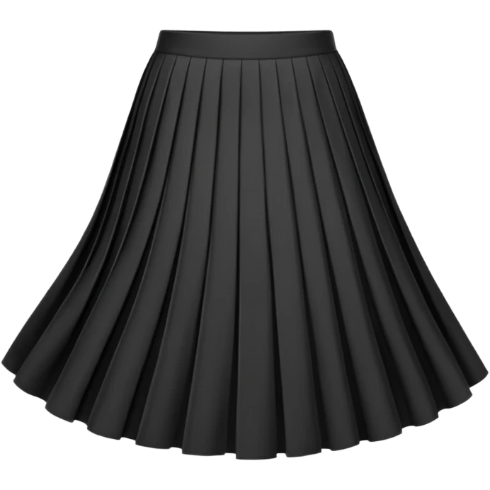 black skirt emoji