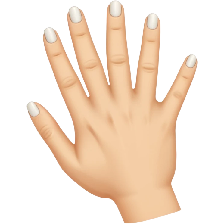 main signe hard rock mais avec juste l'annulaire plié emoji