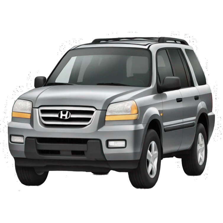 2004 grey Honda pilot emoji