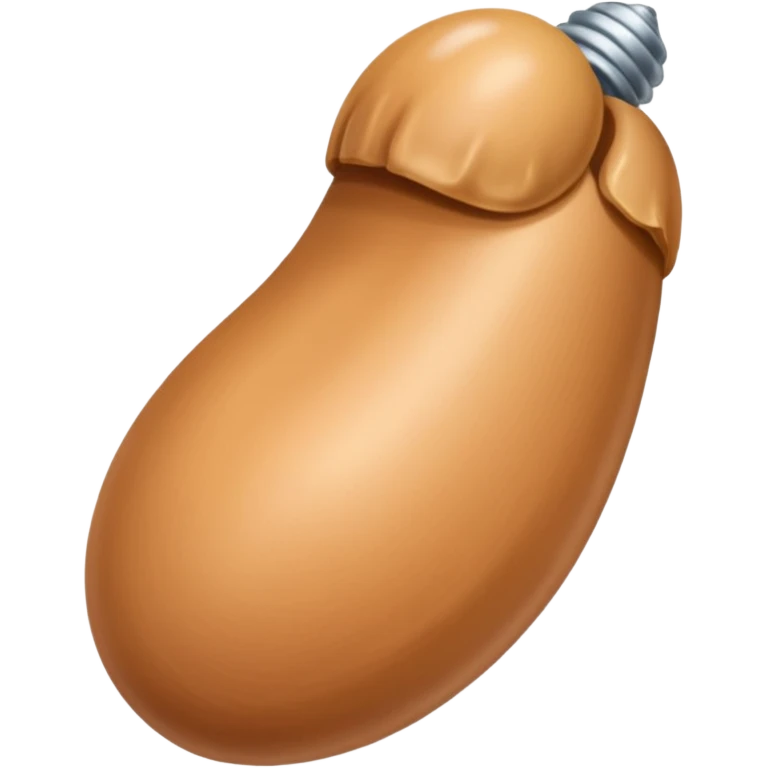 quiero q mi emoji sea una polla con testiculos pero de forma realista i con 2 testiculos pero q sea un pene realista REALISTA como el pene q teienene los hombres emoji