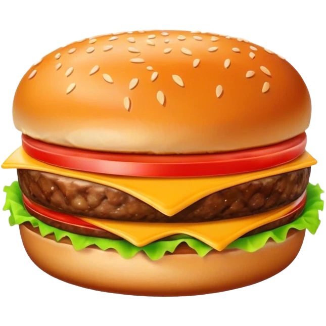 burger patty emoji