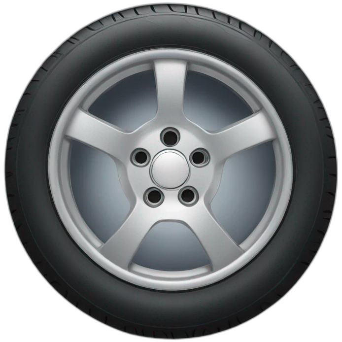 car tire emoji