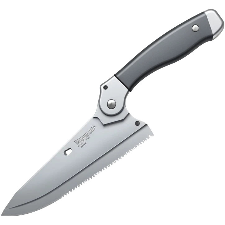 Box cutter utility knife with extended blade, sharp and precise cutting tool emoji