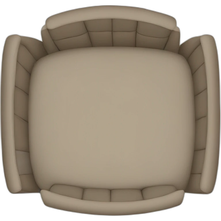 furniture top view emoji