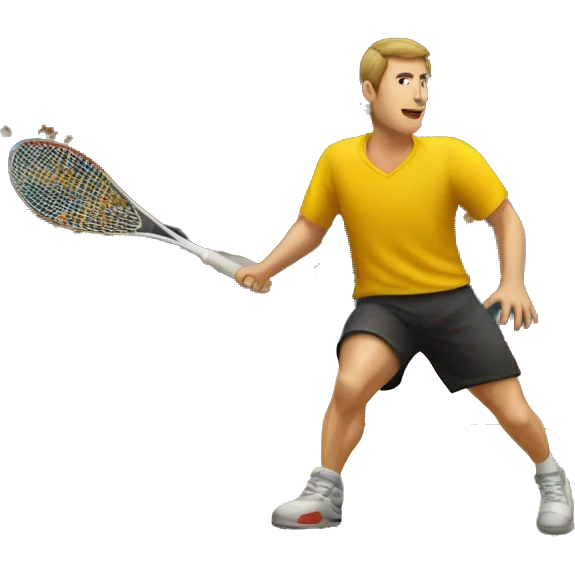 Squash ball game emoji