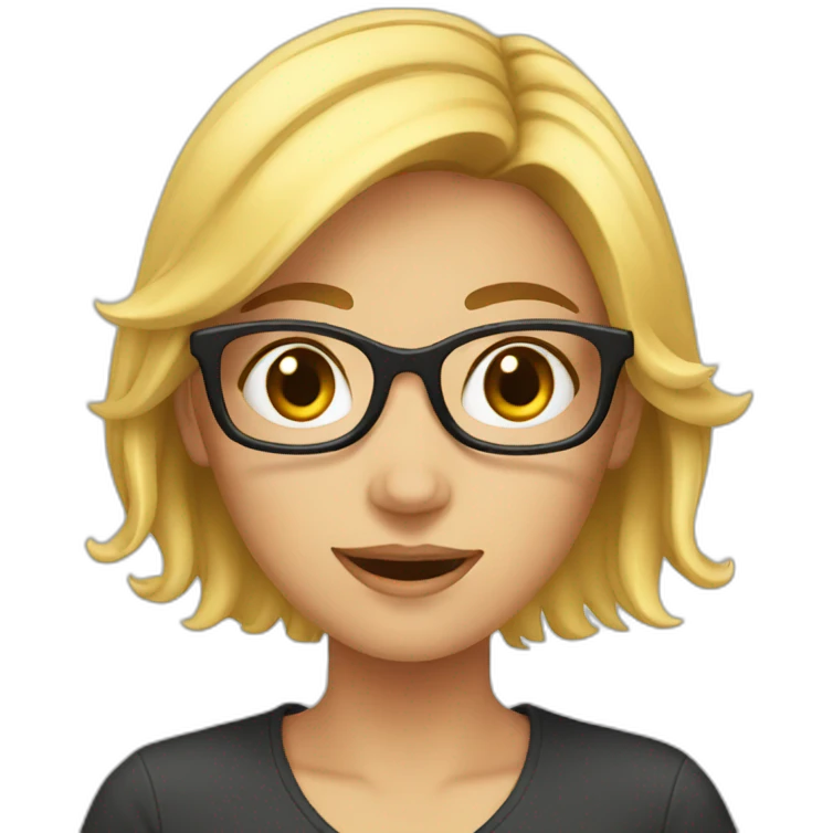 calling girl emoji