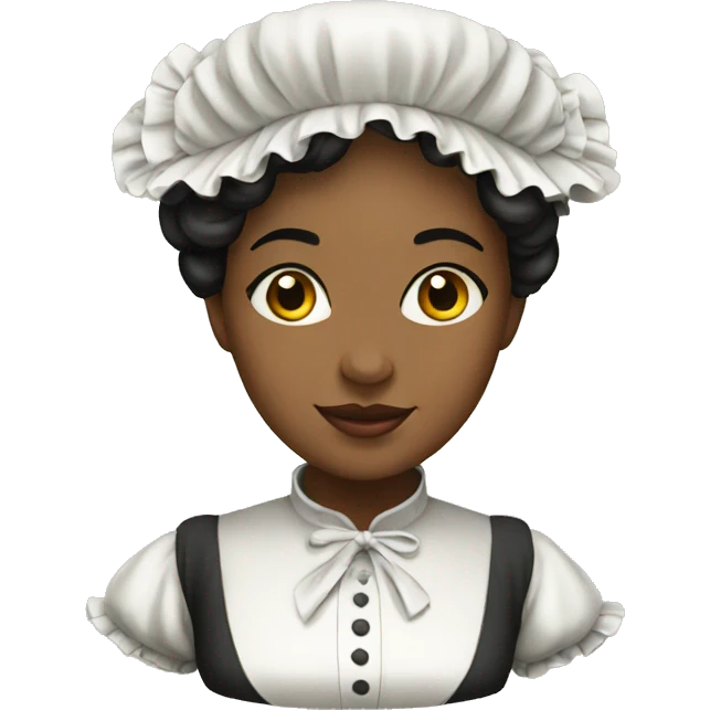 Victorian maid  emoji