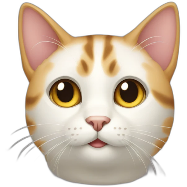 cat hachiware emoji