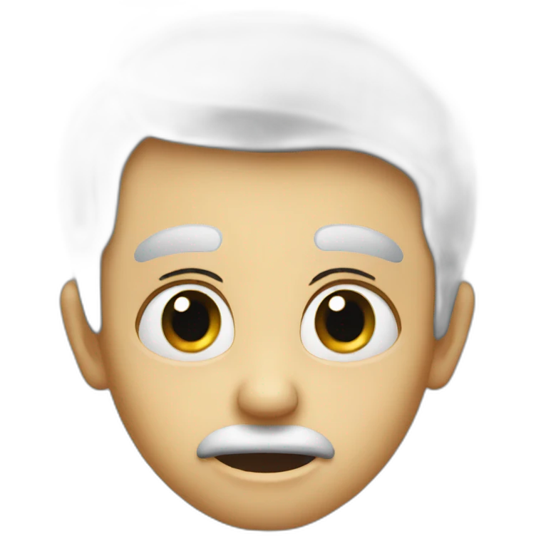idiot face emoji