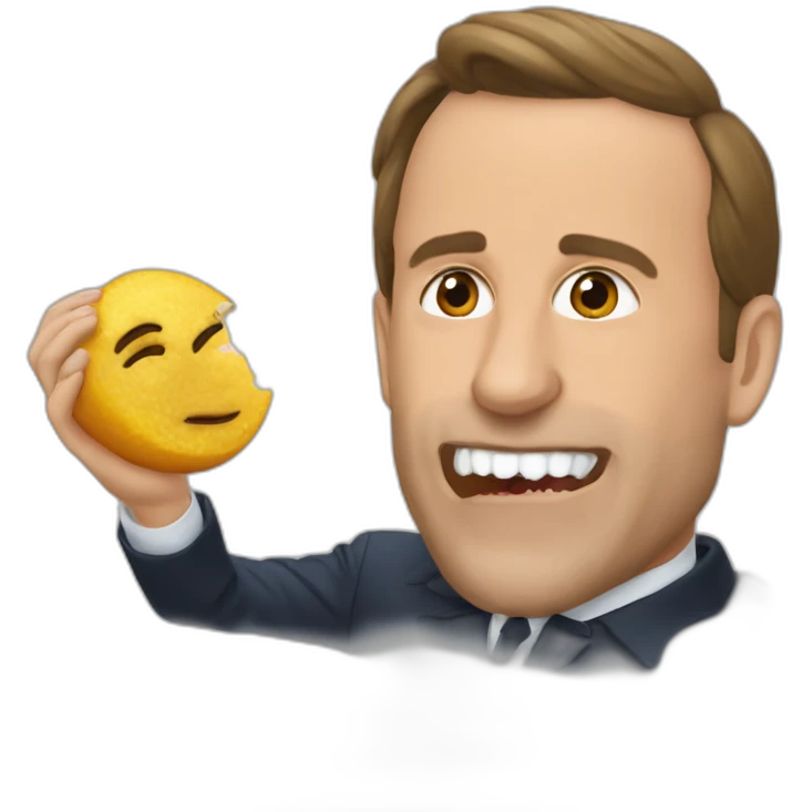 Une bite dans la de macron emoji