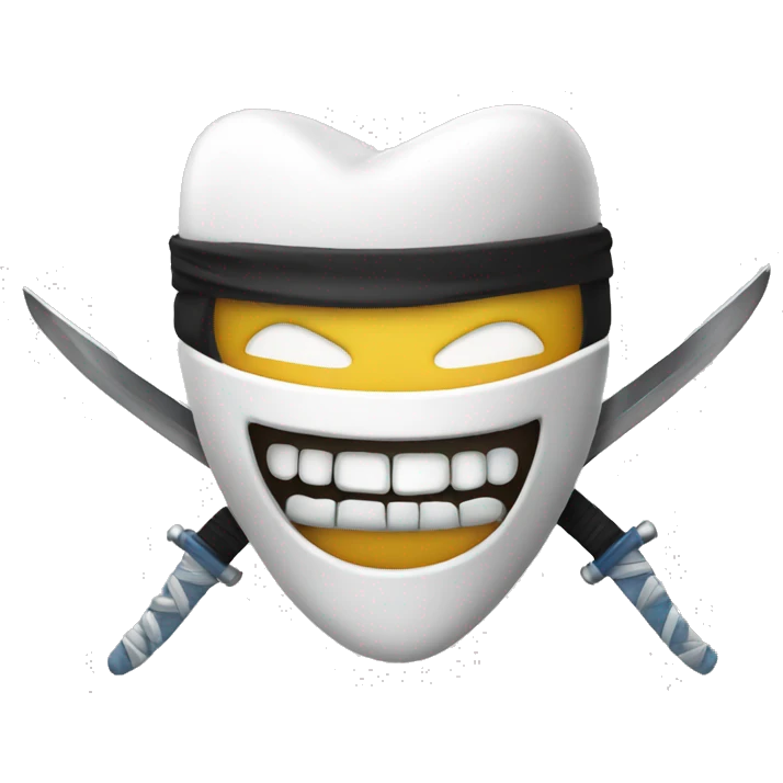 Tooth ninja emoji