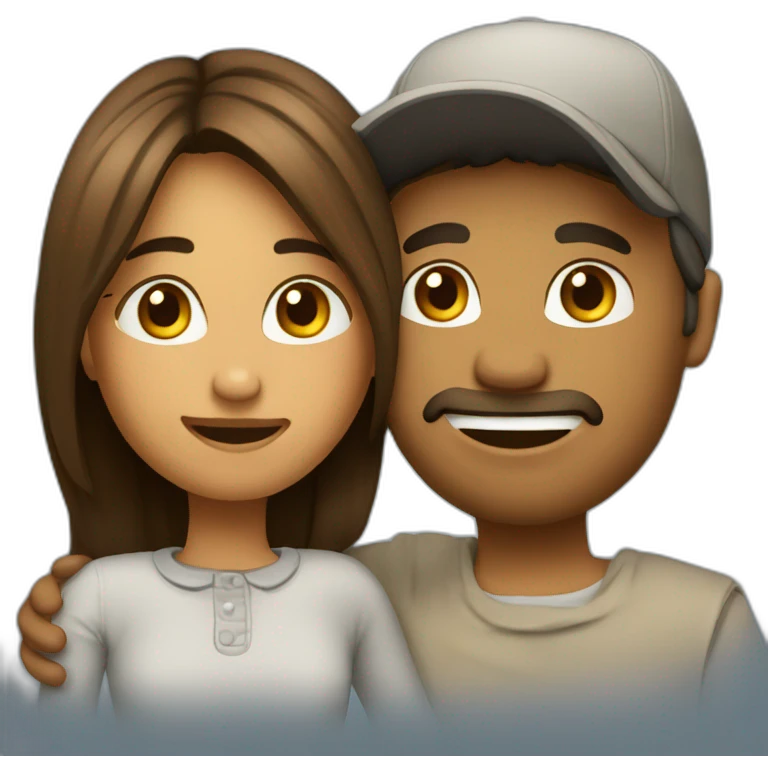 Couple qui s’embrassent  emoji