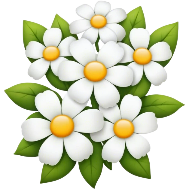 Fiori bianchi emoji