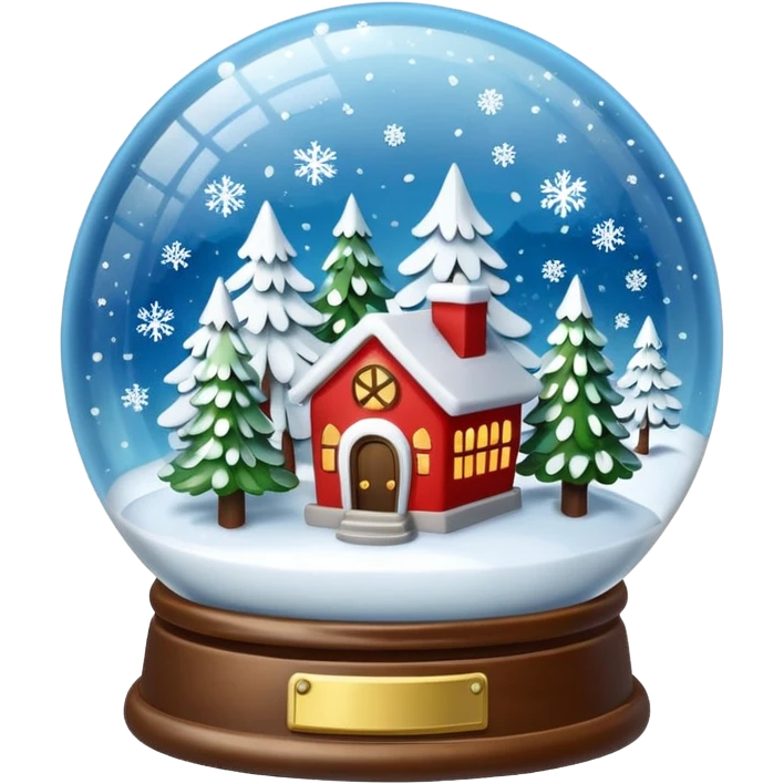 snow globe emoji