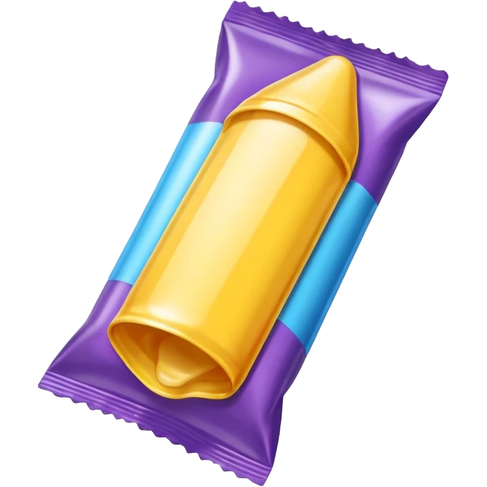 condom wrapper emoji