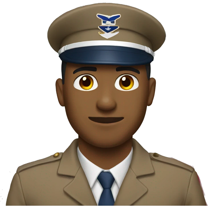 tan united states airman emoji