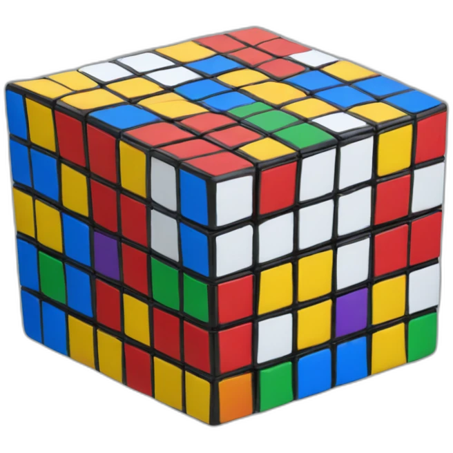 cube of rubik emoji