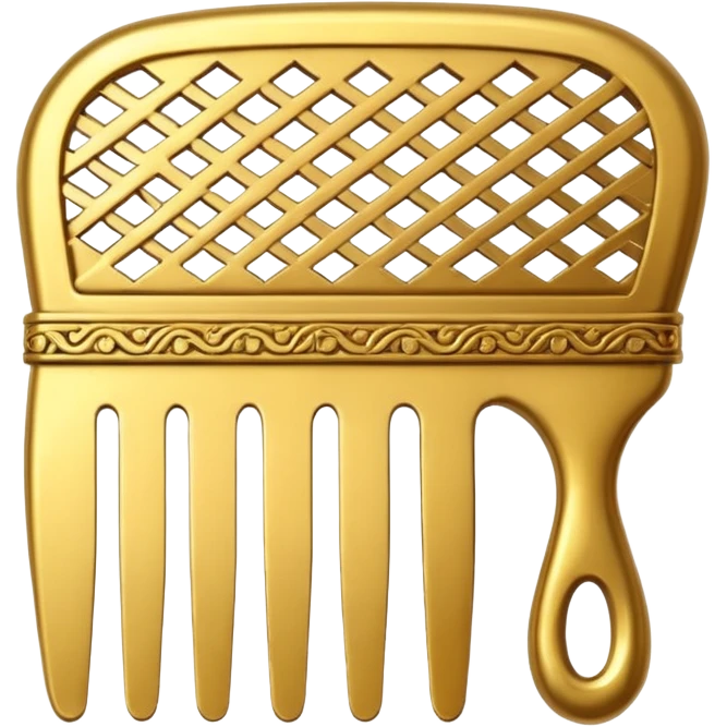 golden comb emoji
