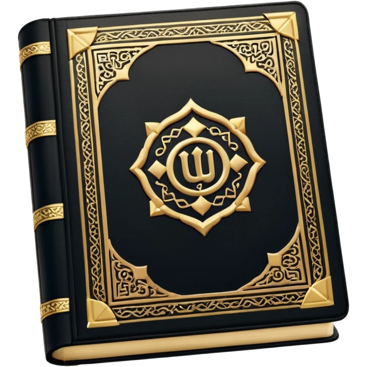 Quran closed book and Quran emoji