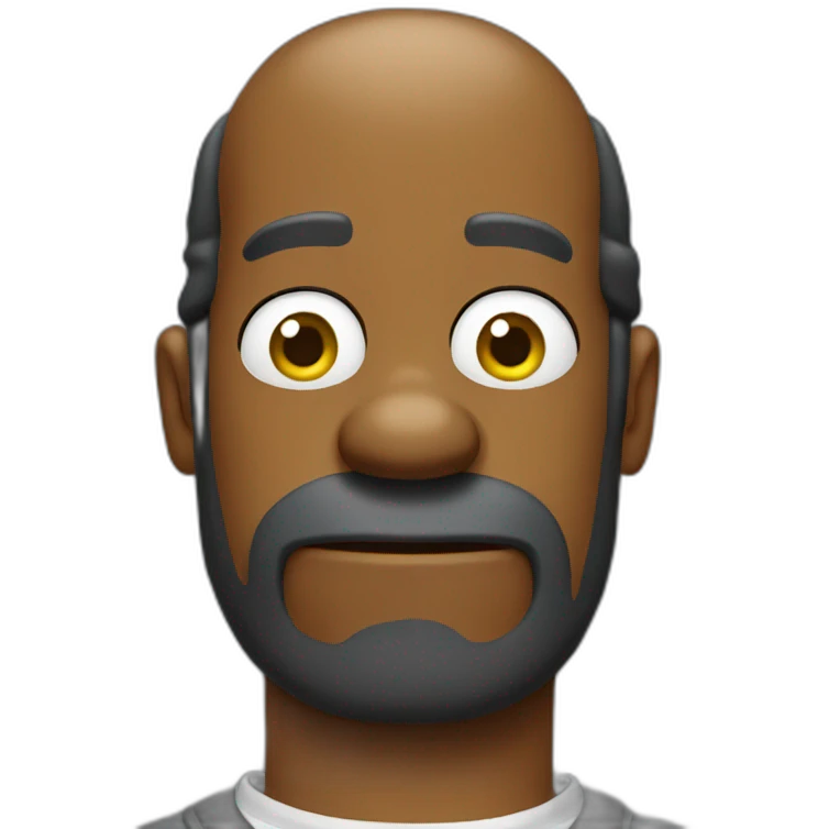 Black homer simpson emoji