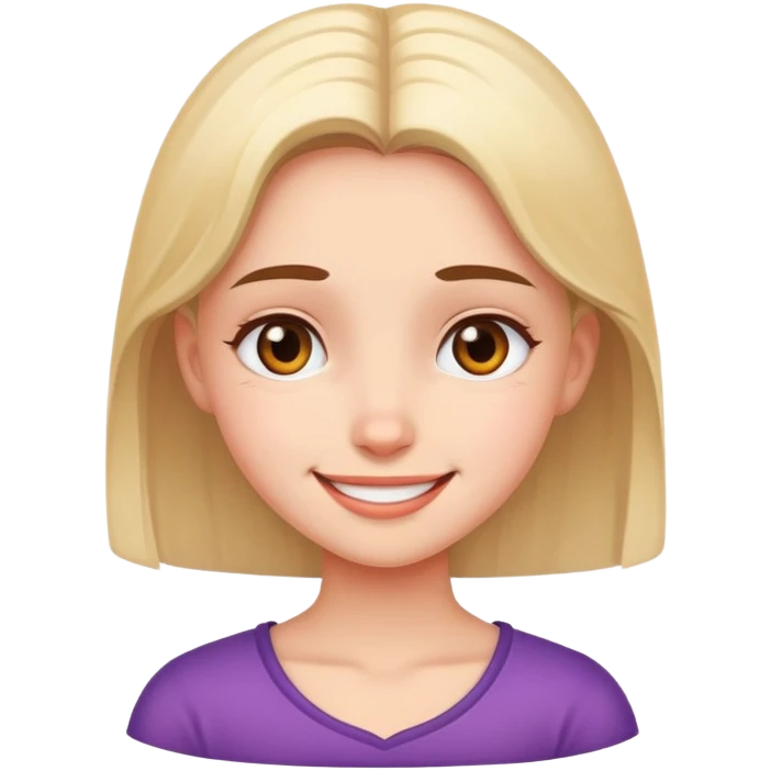 a forgiving emoji of a girl emoji