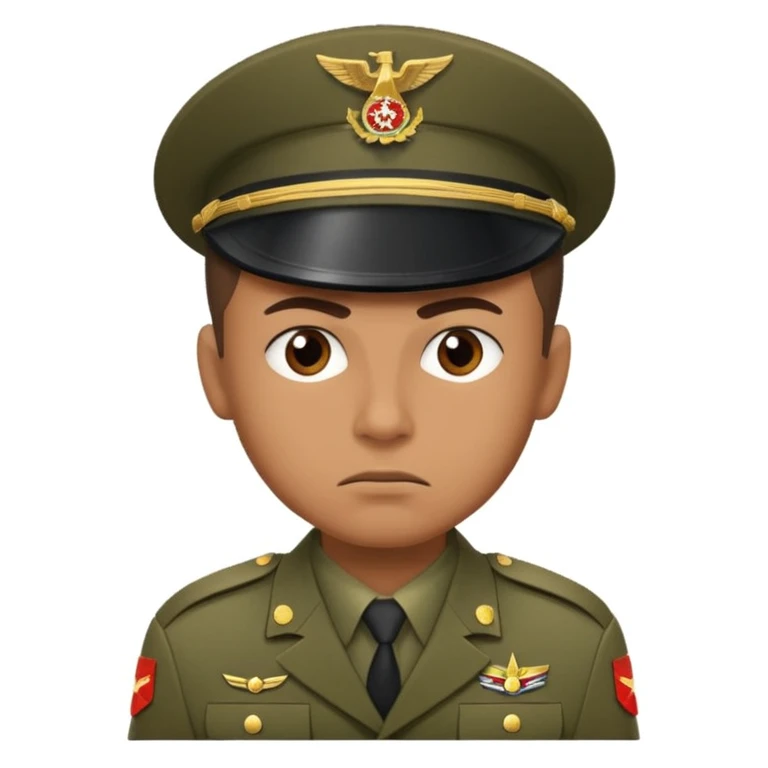 Soldier doing warcrimes emoji