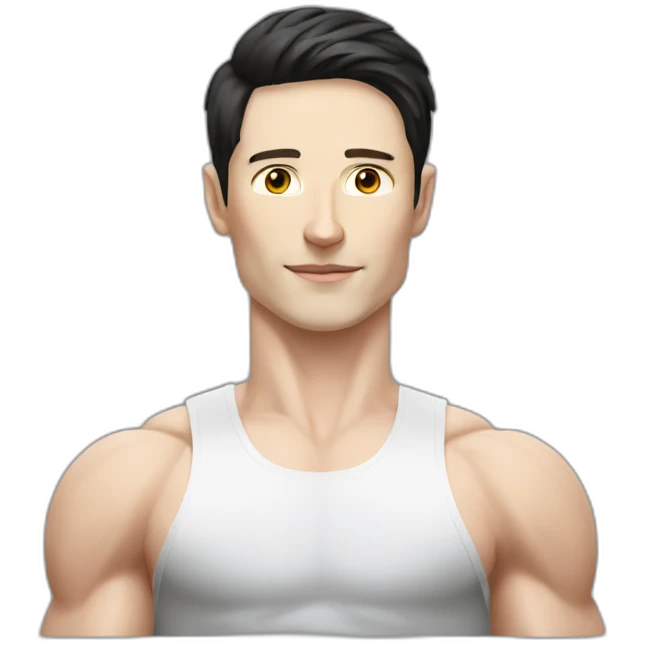 Pavel Durov with muscles emoji