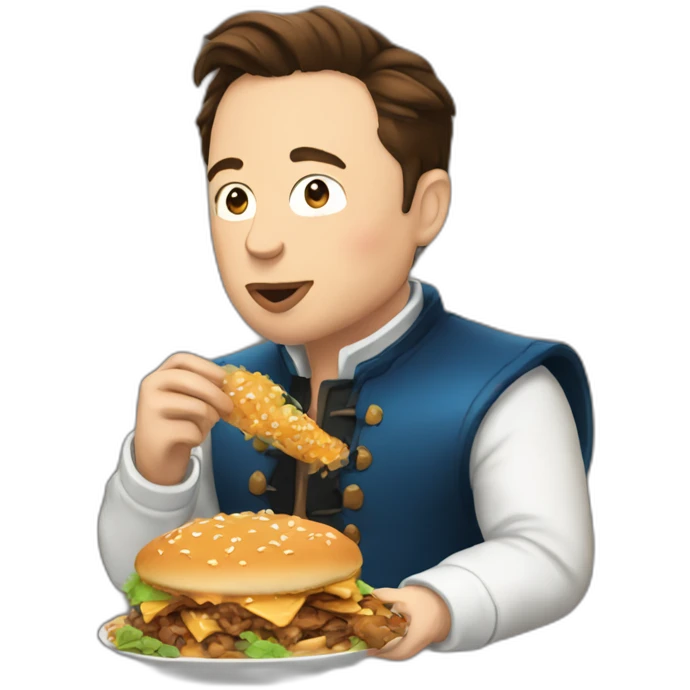 elon-musk-eating-blue-bard emoji