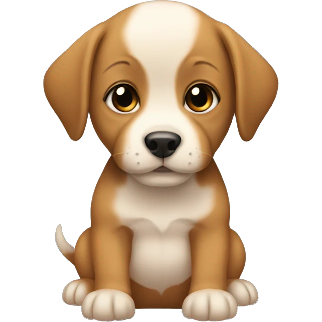 Baby wearing dog customs emoji
