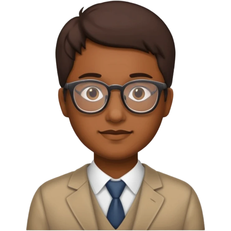Caca avc des lunette emoji