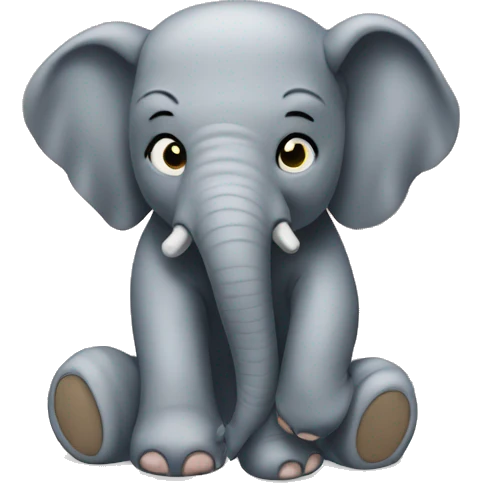 The elephant in the bedroom emoji