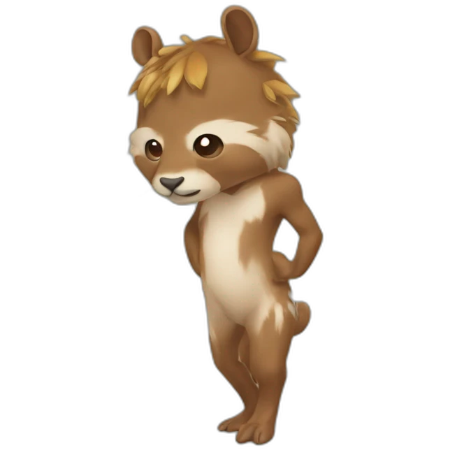 Kapibara qui nage emoji