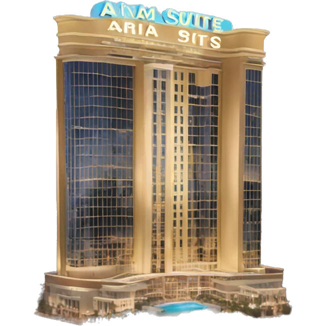 ARIA Sky Suites in Vegas emoji